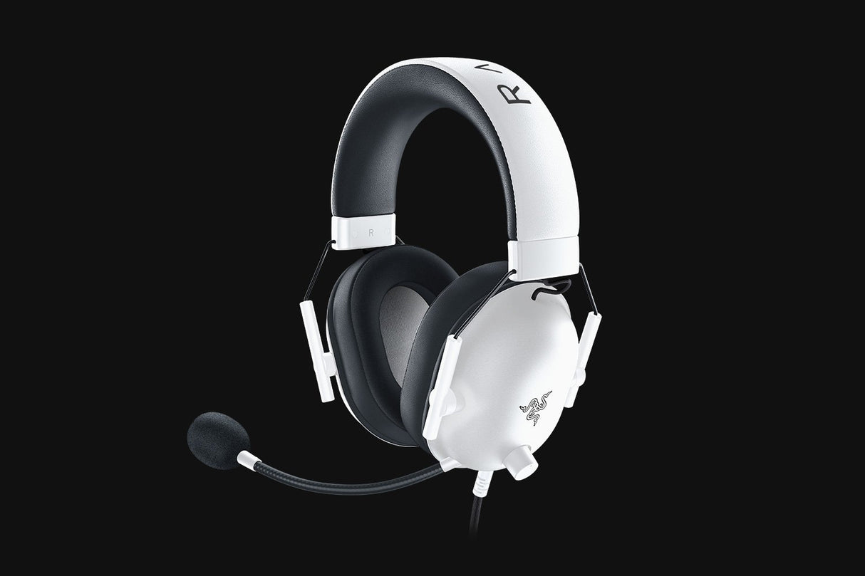 Auriculares Gamer Razer BlackShark V2 X 7.1 Cableados 3.5 mm con Aislamiento de Ruido – Blancos Certificado Discord