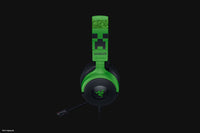 Audífonos Gaming Cableados Razer Kraken V4 X – Minecraft Edition / RGB / Sonido 7.1 / USB-C + USB-A