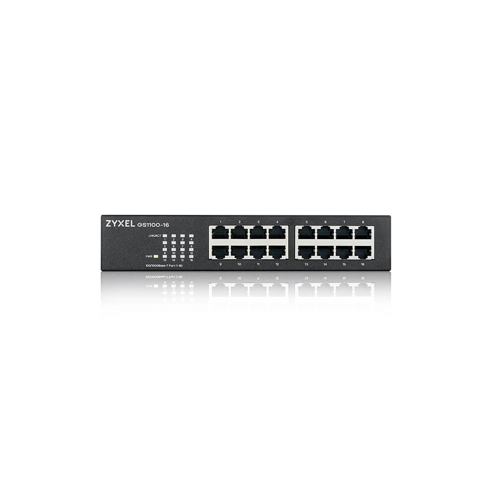 Switch Gigabit No Gestionado 16 Puertos ZyXEL GS1100-16