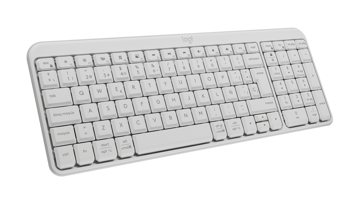Teclado Inalámbrico Bluetooth Blanco K250 – Modelo 920-013447 – Logitech