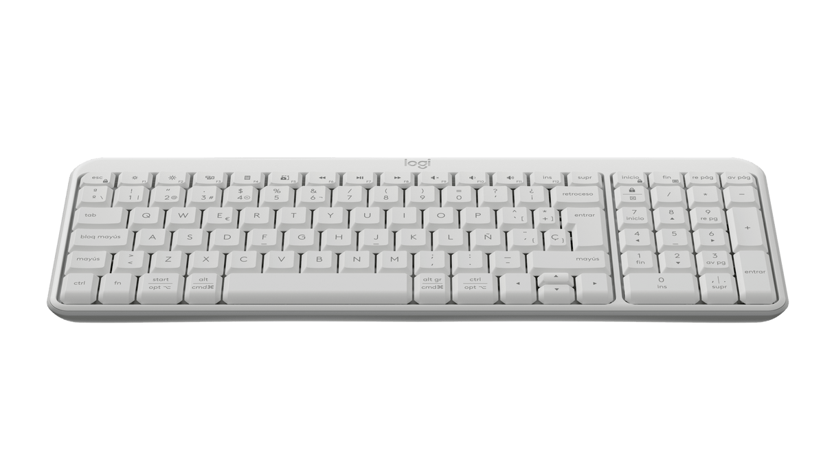 Teclado Inalámbrico Bluetooth Blanco K250 – Modelo 920-013447 – Logitech