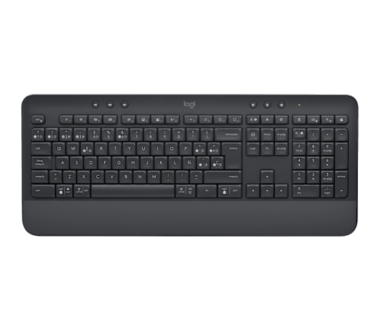 Teclado Inalámbrico Logitech Signature K650 – Español Grafito (920-010910)