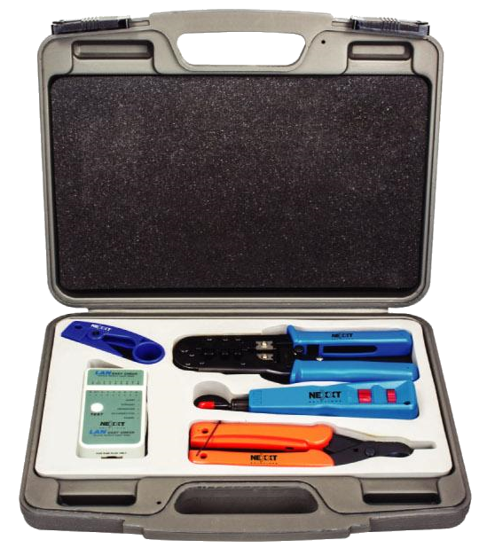 Kit de Herramientas de Red Nexxt Solutions – PTKCKKBSDKT01