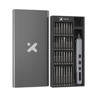 Kit de herramientas 68 en 1 Destornilladores de precisión – Estuche portátil – Negro Xtech XTA‑821