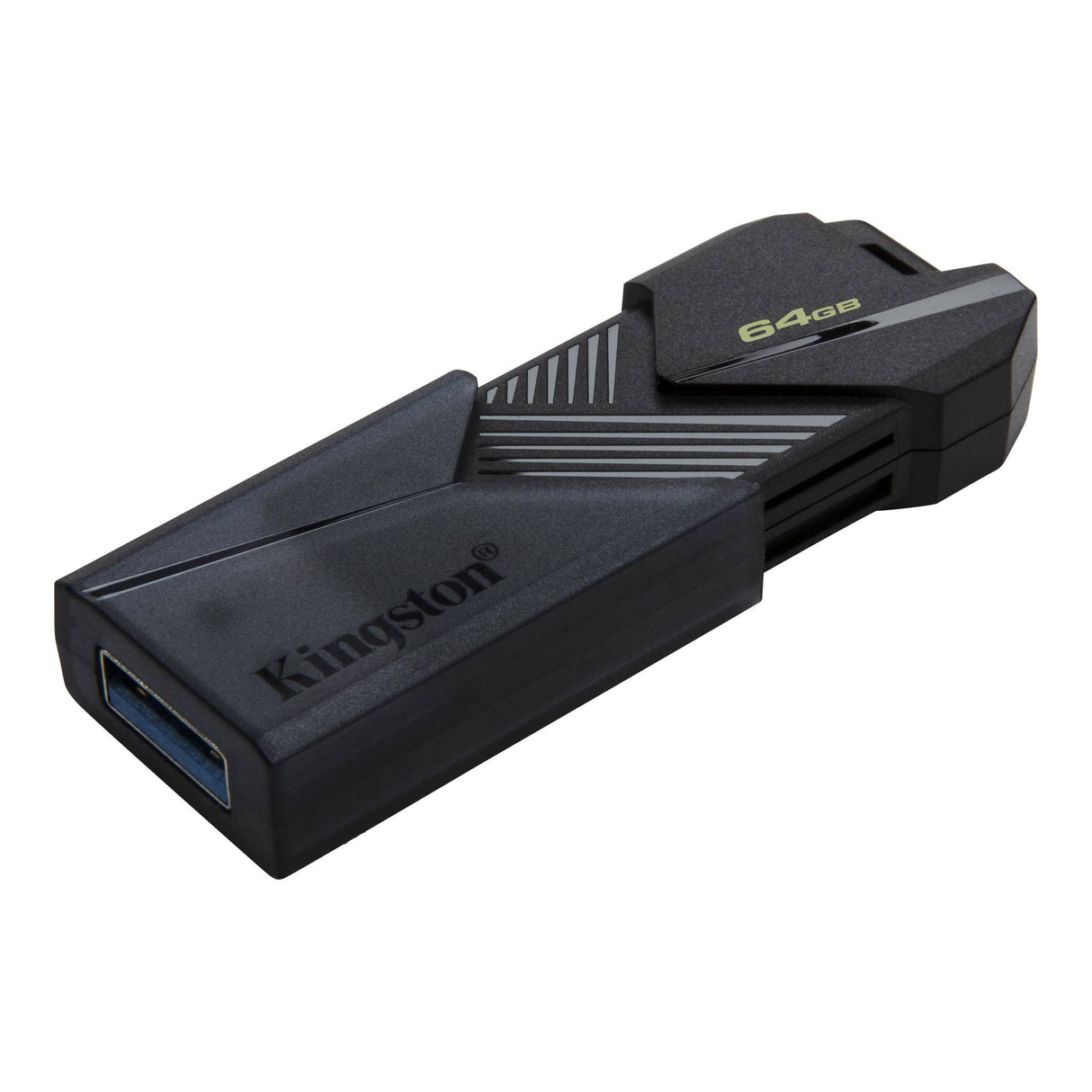 Unidad Flash USB Kingston DataTraveler Exodia Onyx 64GB USB 3.2 Gen 1 Negro Mate