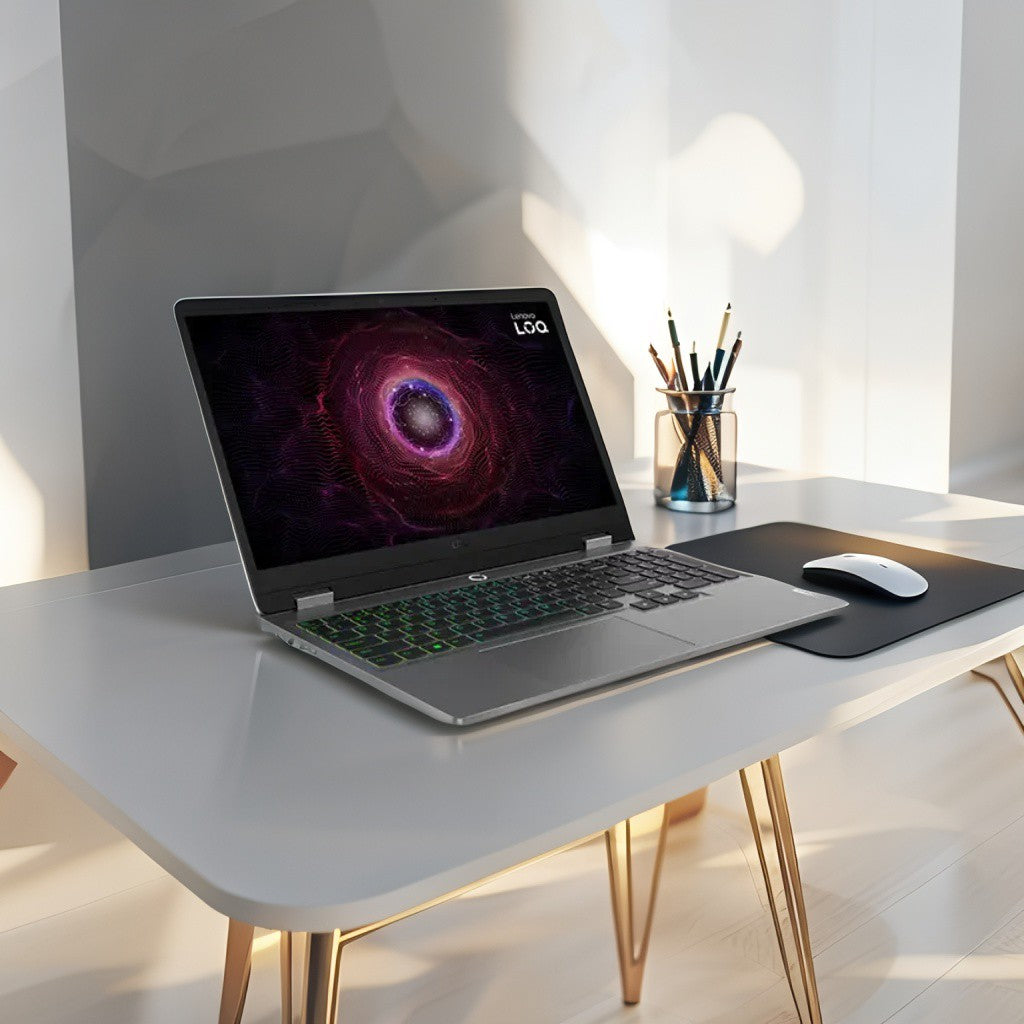 Laptop Lenovo LOQ Gen 9 15.6" | Ryzen 5, 16GB DDR5, 512GB SSD, RTX 3050, Windows 11 Home – 83JC003TGJ