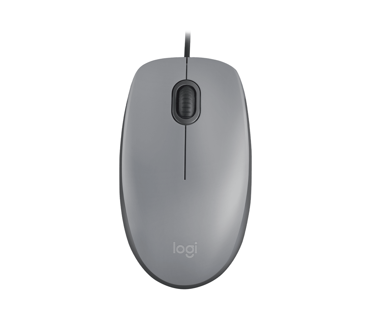 Mouse Alámbrico Silencioso Logitech M110 – Plateado (910-006757)