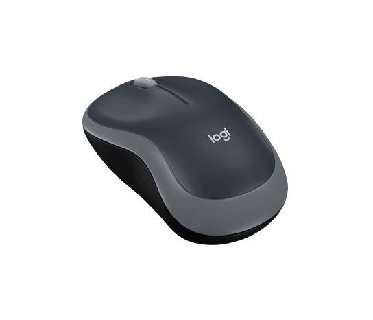 Ratón Inalámbrico Óptico Logitech M185 Gris Vencejo – 910-002225