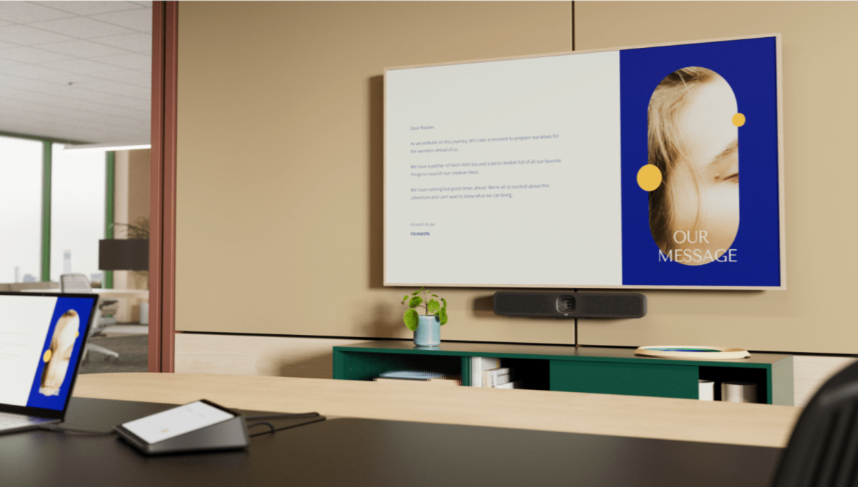 Cámara de Videoconferencia Logitech MeetUp 2 – 960-001690 / 4K / Gran Angular 120° / Audio Inteligente / USB Plug & Play / IA RightSight 2