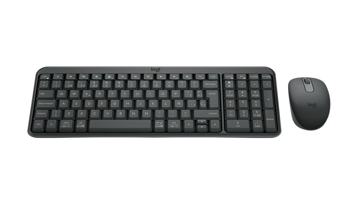 Combo Inalámbrico Teclado + Mouse Bluetooth MK250 Graphite – Modelo 920-013513 – Logitech