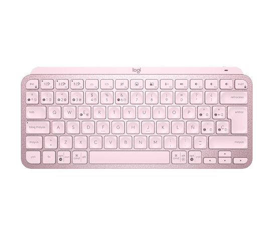 Teclado Inalámbrico Logitech MX Keys Mini – Español Rosado (920-010478)