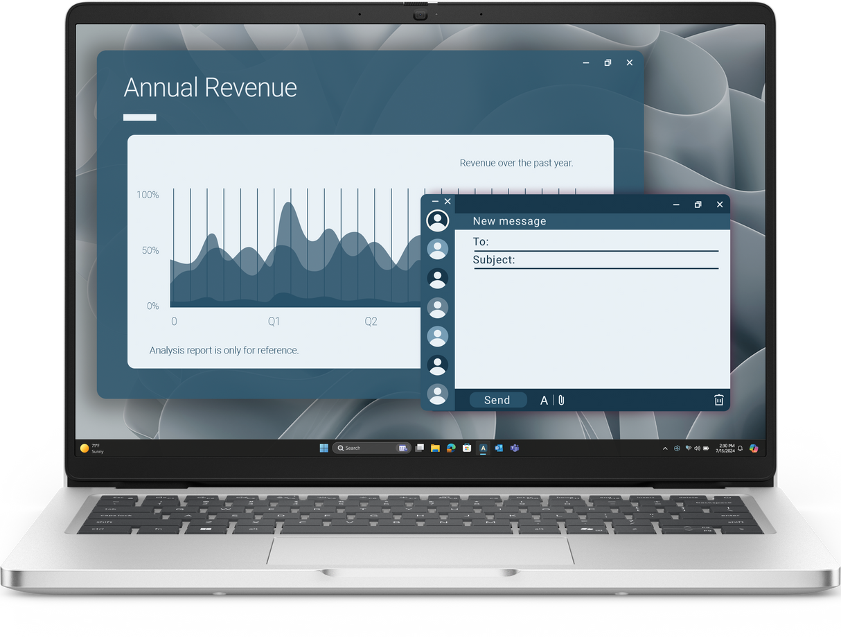 Laptop 14" Ryzen 5 Pro 340 16GB DDR5 512GB SSD – Modelo NFF86 – Dell Pro