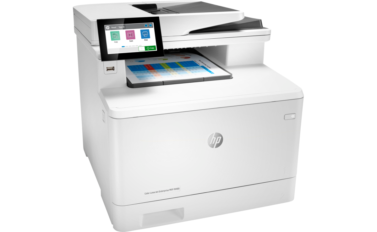 Impresora Multifunción Láser Color HP MFP M480f | 28 ppm, Dúplex, Seguridad Empresarial – 3QA55A#BGJ