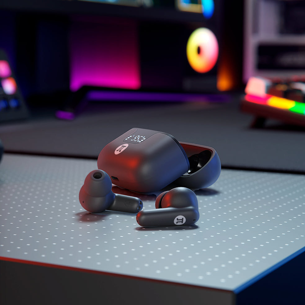 Audífonos True Wireless Primus Gaming ARCUS300S PWH-300BK, baja latencia y sonido profesional