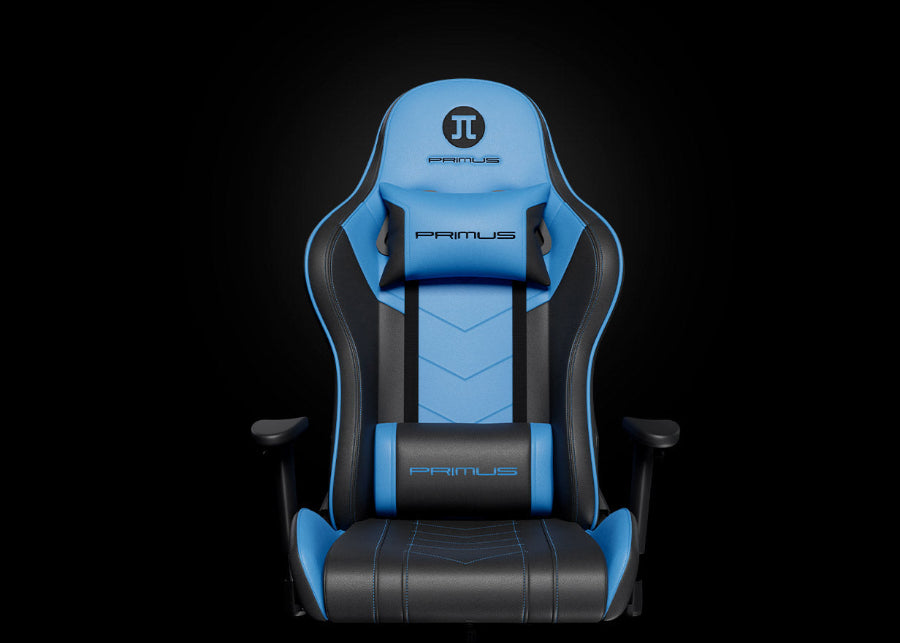 Silla gaming anatómica – Primus Gaming THRÓNOS100T – PCH‑103BL – Diseño deportivo bicolor