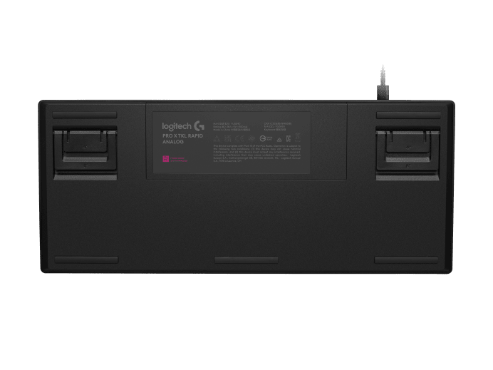 Teclado Mecánico Alámbrico Logitech PRO X TKL Rapid – USB-C / RGB / Negro