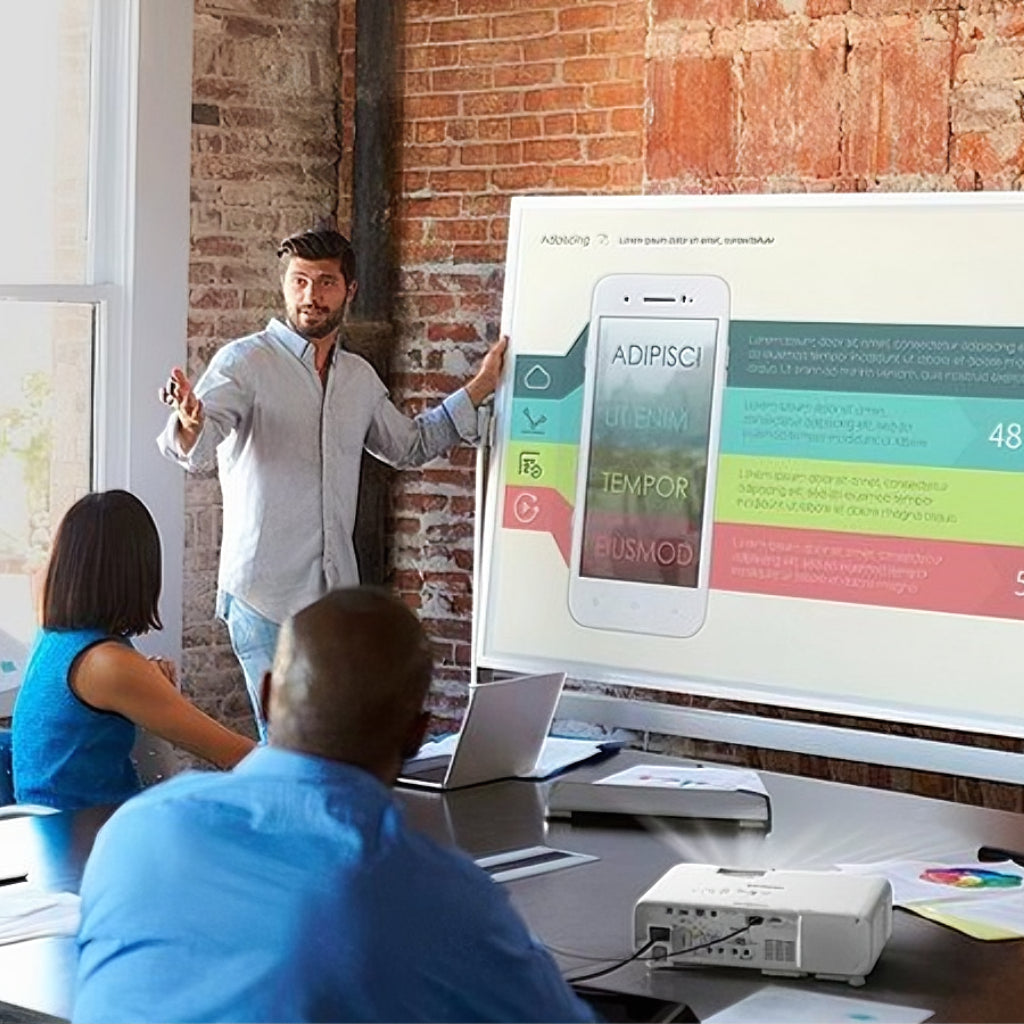 Proyector 3LCD Epson PowerLite L260F 4600 Lúmenes 1080p Inalámbrico/LAN/Miracast