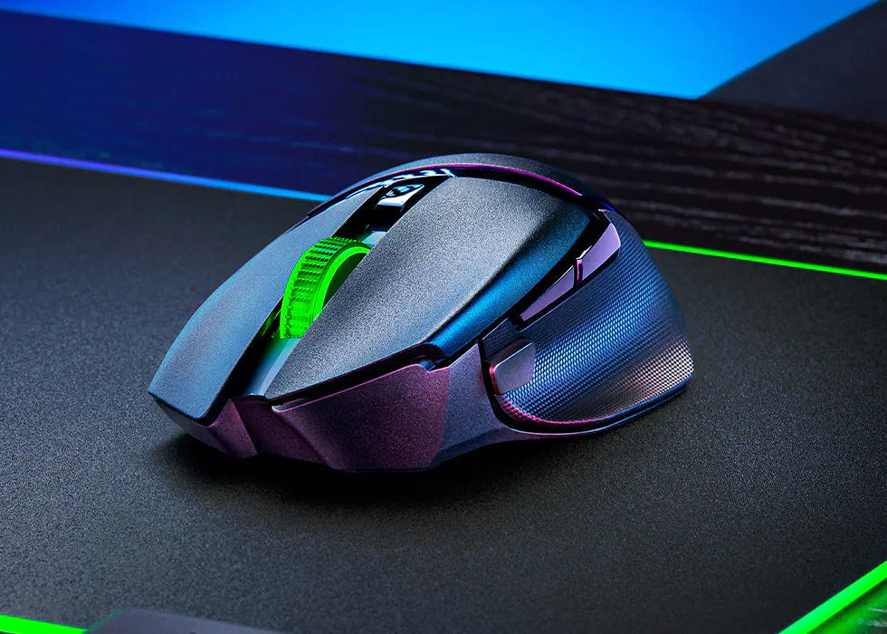 Ratón Ergonómico Inalámbrico Razer Basilisk V3 X HyperSpeed Bluetooth / 2.4 GHz 7 Botones RZ01-04870100-R3U1