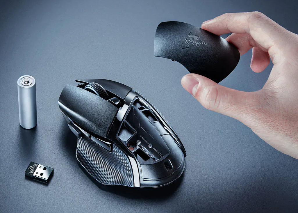 Ratón Ergonómico Inalámbrico Razer Basilisk V3 X HyperSpeed Bluetooth / 2.4 GHz 7 Botones RZ01-04870100-R3U1