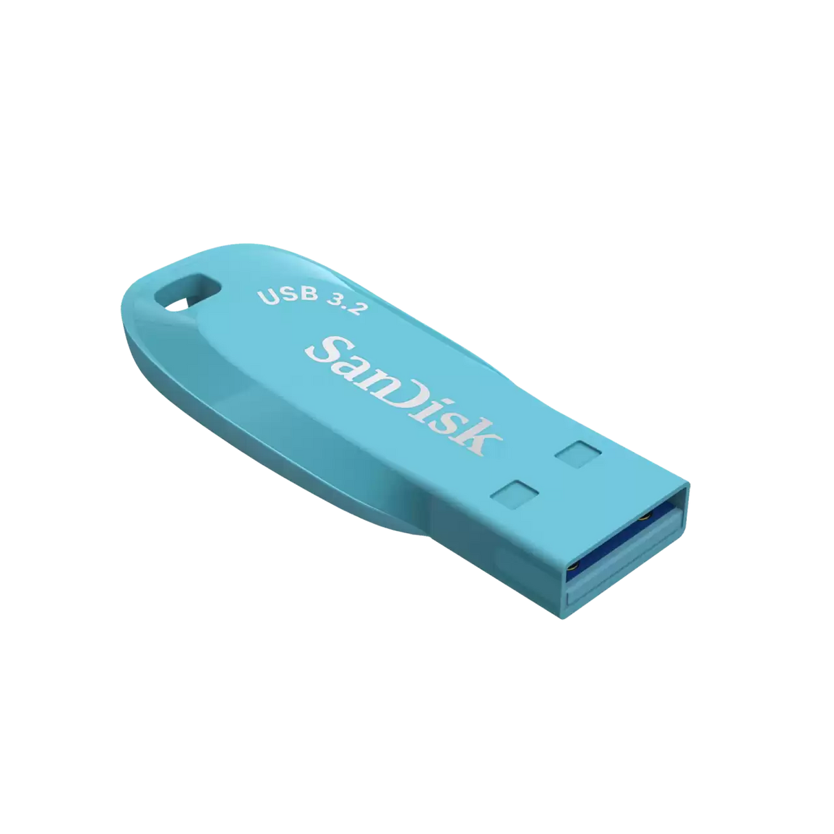 Unidad Flash USB SanDisk Ultra Shift, modelo SDCZ410-032G-G46BB, 32GB, USB 3.2 Gen 1, color azul