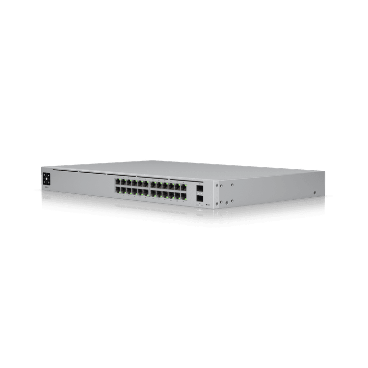 Switch gestionado – Ubiquiti UniFi USW‑Pro‑24 – 24 puertos Gigabit – PoE – Capa 3 Lite – 400W
