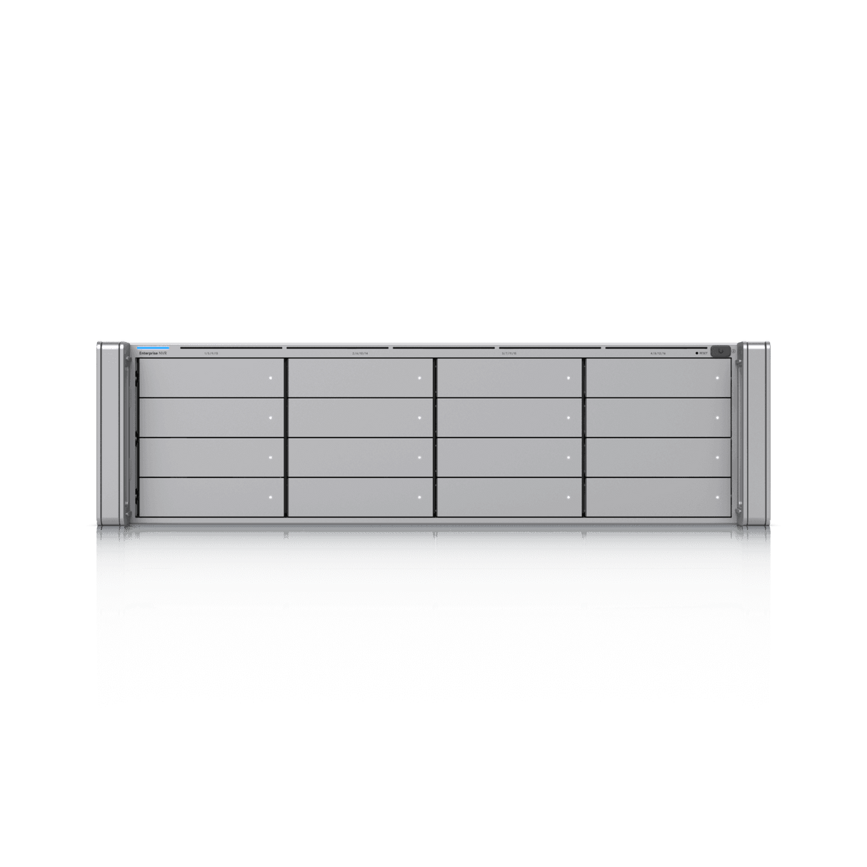 NVR – Ubiquiti UniFi Enterprise ENVR – 3U Rack – 16 bahías HDD/SSD – Hasta 70 cámaras 4K / 210 cámaras Full HD – Redundancia – 10GbE (ENVR)