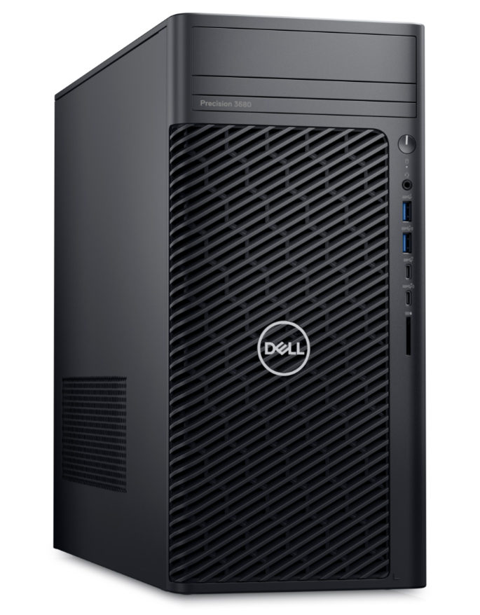 Workstation Dell Precision 3680 Tower – Intel Core i9‑14900K – 32GB DDR5 – 1TB SSD – NVIDIA RTX A1000 – Windows 11 Pro
