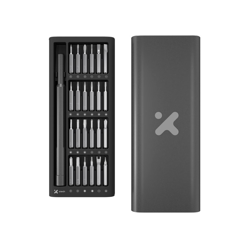 Kit de destornillador de alta precisión 25 en 1 – Xtech XTA‑820