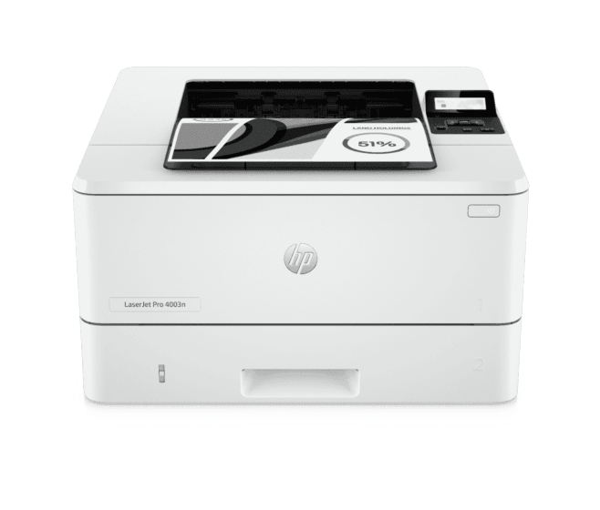Impresora láser monocromática HP LaserJet Pro 4003N, 42 ppm, red cableada – 2Z611A#BGJ