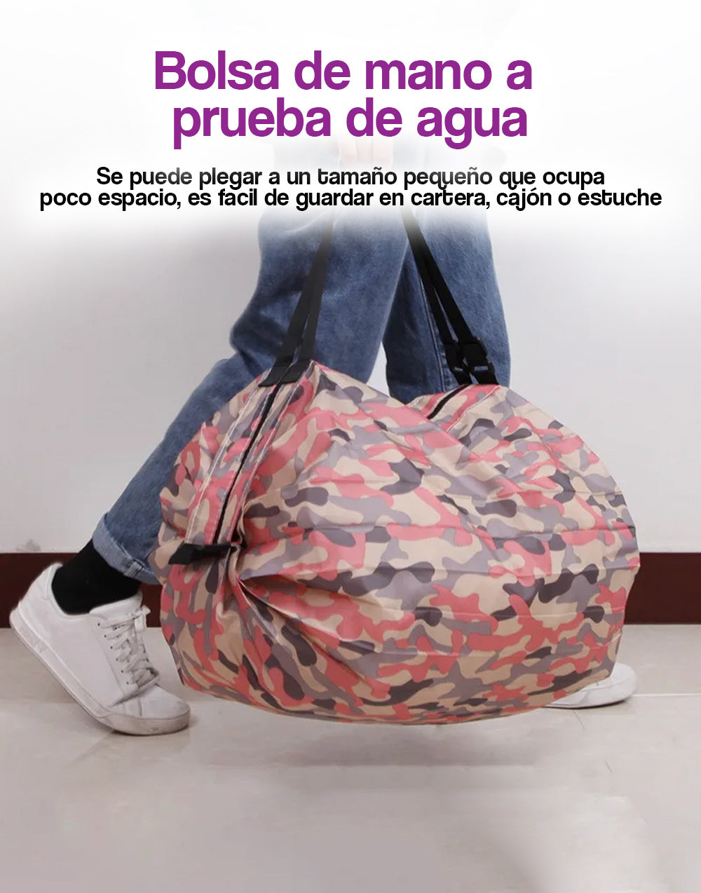 Bolsa de mano waterproof