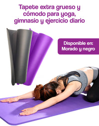 Colchoneta para ejercicios de yoga 185*80*1 cm