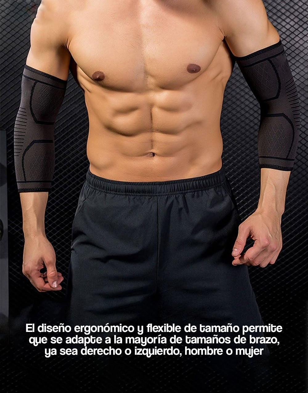 Manga deportiva para codos