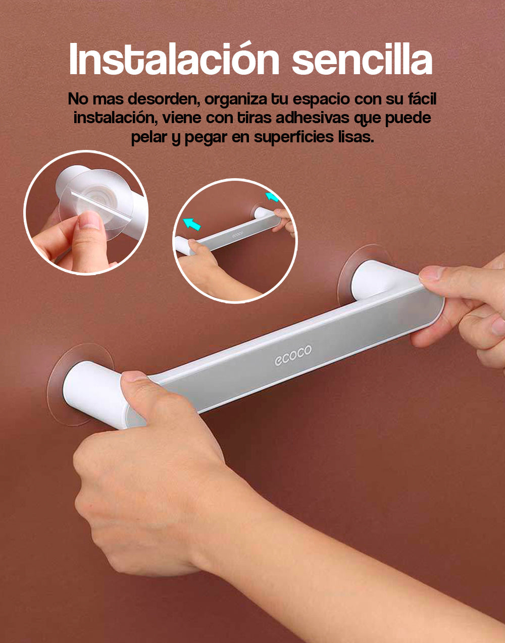 Organizador de toallas y zapatos