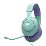 Auriculares Gaming con Cable JBL Quantum 100M2 – Over-Ear, Micrófono Desmontable, Color Cian