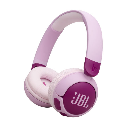 Auriculares Inalámbricos para Niños JBL JR 320 BT / Color Morado / Bluetooth / Micrófono / Volumen Seguro
