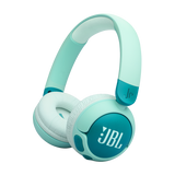 Auriculares Inalámbricos para Niños JBL JR 320 BT / Color Verde / Bluetooth / Micrófono / Volumen Seguro