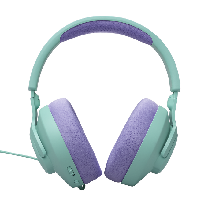 Auriculares Gaming con Cable JBL Quantum 100M2 – Over-Ear, Micrófono Desmontable, Color Cian