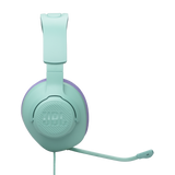 Auriculares Gaming con Cable JBL Quantum 100M2 – Over-Ear, Micrófono Desmontable, Color Cian