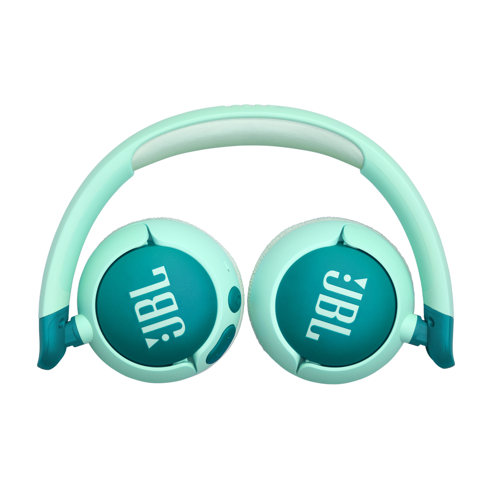 Auriculares Inalámbricos para Niños JBL JR 320 BT / Color Verde / Bluetooth / Micrófono / Volumen Seguro