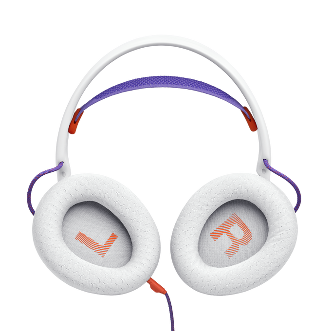 Audífonos Gamer con Micrófono JBL Quantum 250 –  Color Blanco / Sonido Envolvente