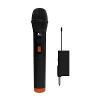 Micrófono inalámbrico de mano UHF con receptor recargable Xtech