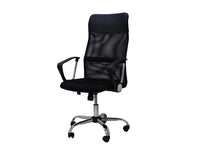 Silla de Oficina Ejecutiva Negra con Apoyabrazos Xtech Torin