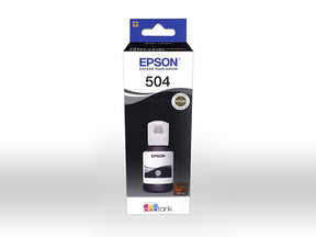 Recarga de Tinta Negra – Epson 504 – 127ml – Original – T504120‑AL