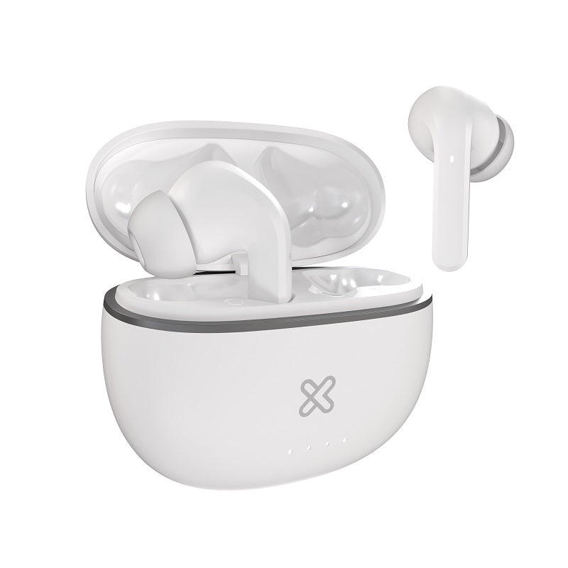 Auriculares EdgebudsPro True Wireless ANC Klip Xtreme KTE-750WH Blancos 26Hrs