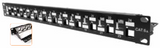 Panel de Conexiones Modular Cat6A 24 Puertos para Jack SFTP Rack Nexxt
