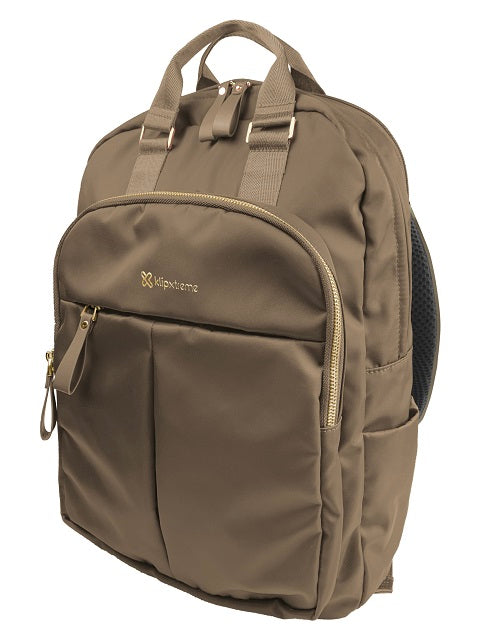 Mochila para Laptop Toscana Klip Xtreme 15.6" Nylon 1200D Marrón