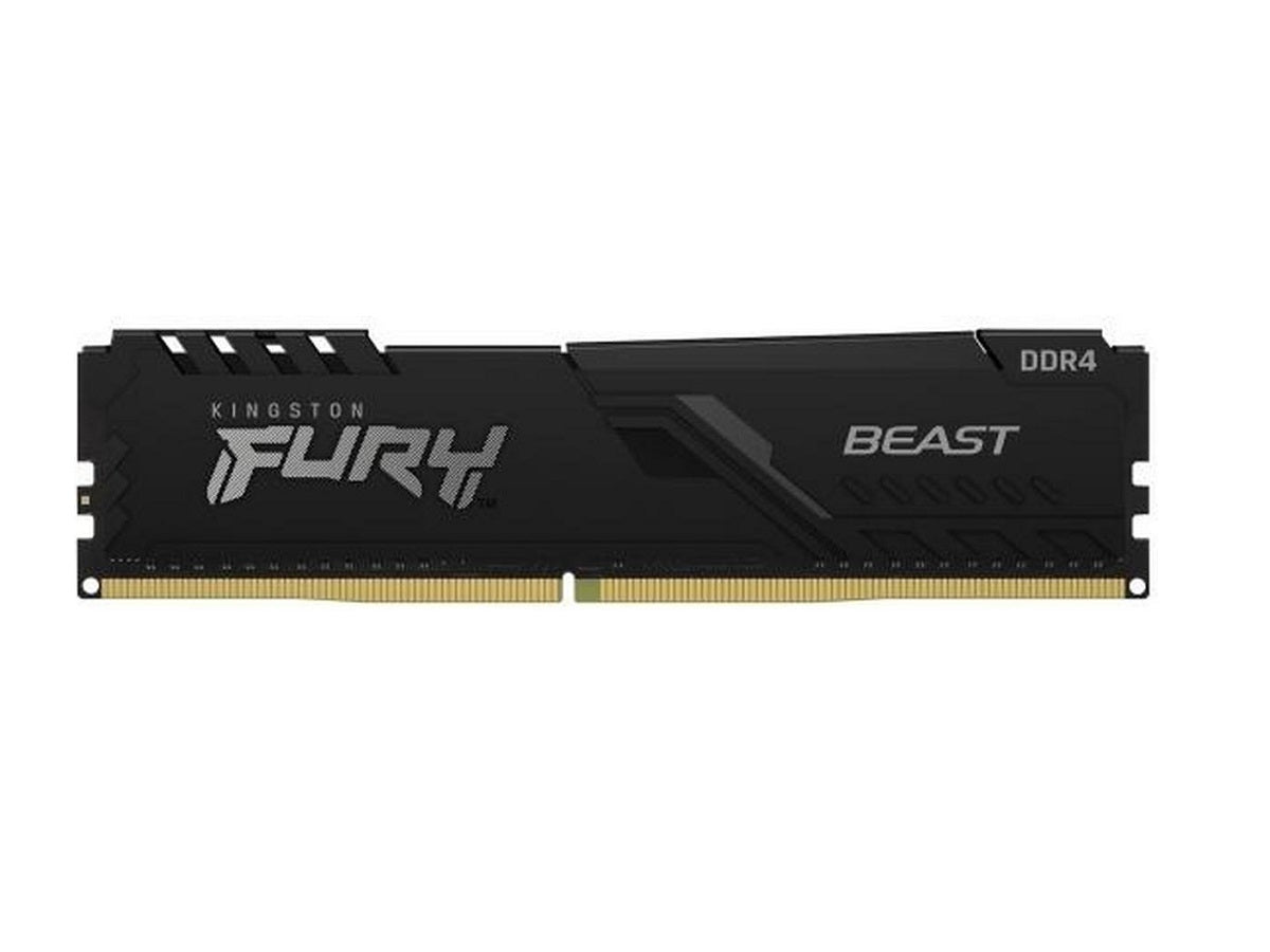 Módulo de Memoria RAM DDR4 Kingston FURY Beast 16GB DIMM 3200MHz CL16 No ECC Negro