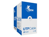 Cable de Red UTP CAT6 24 AWG Gris 305m Xtech XTC-226