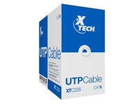 Cable de red UTP Cat6 Xtech XTC-226, 24 AWG, 305m, gris