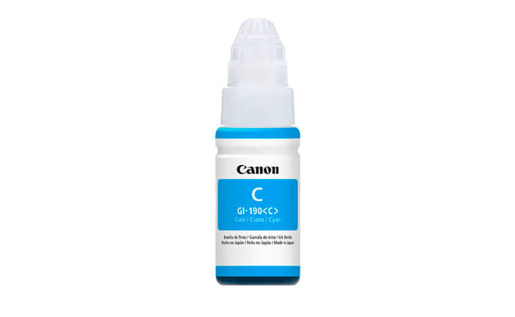 Recarga de Tinta Cian Original Canon GI 190 C